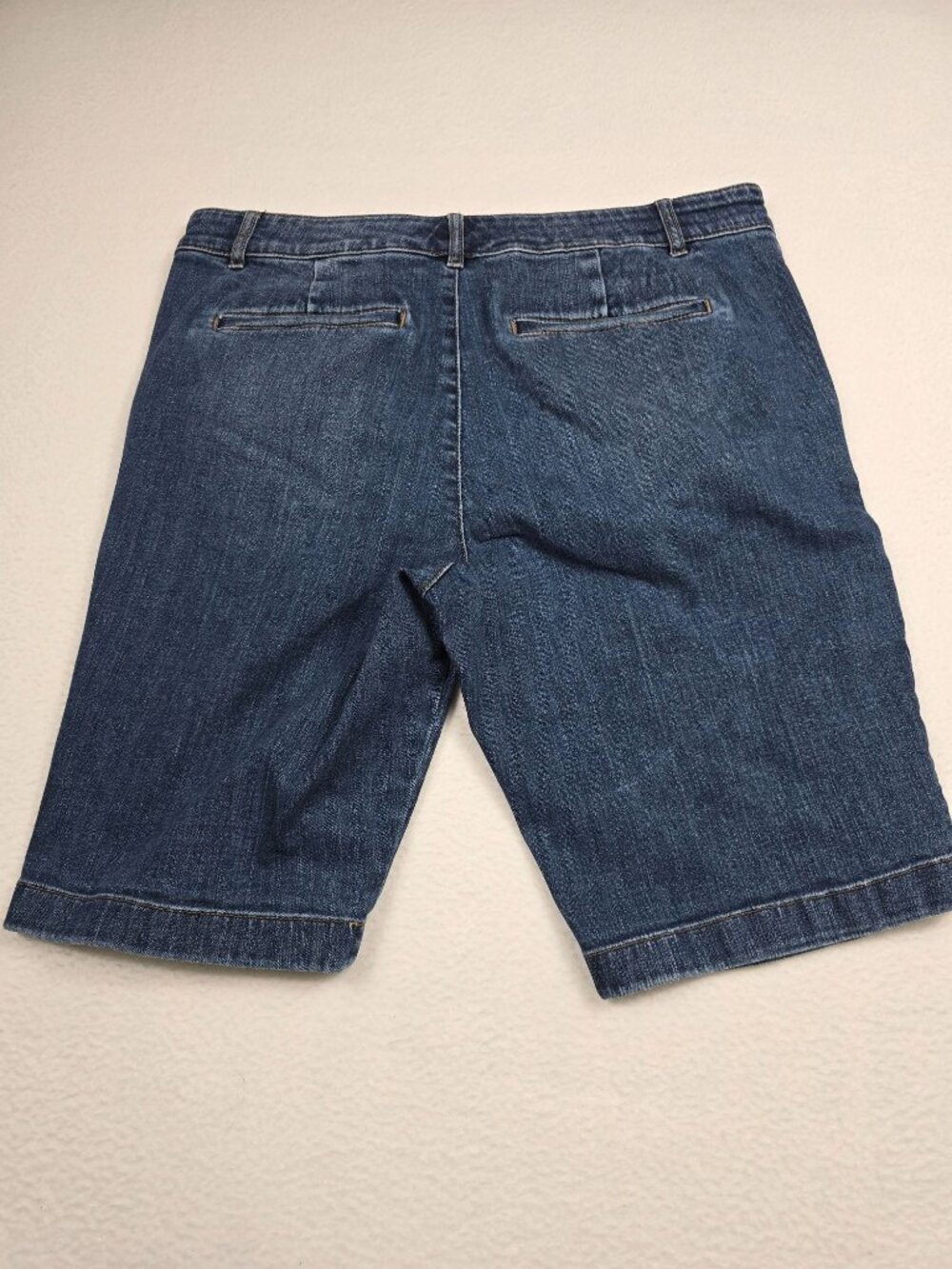 Lauren Ralph Lauren Womens Denim Bermuda Shorts Size 8 - Picture 3 of 6